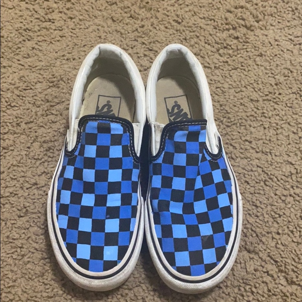 Platform slip on vans